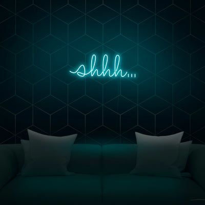 'Shhh..' Neon Sign - Nuwave Neon