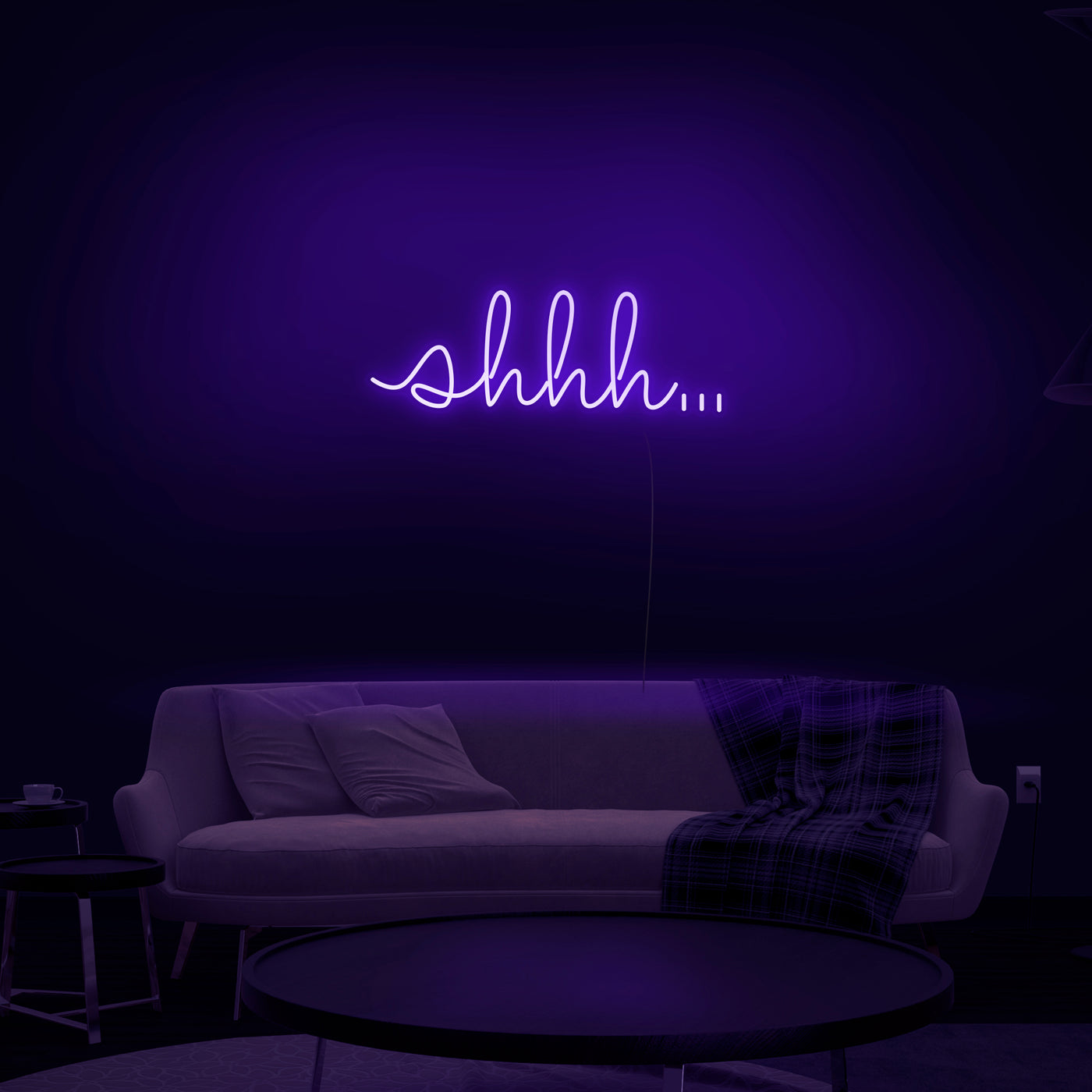 'Shhh..' Neon Sign - Nuwave Neon