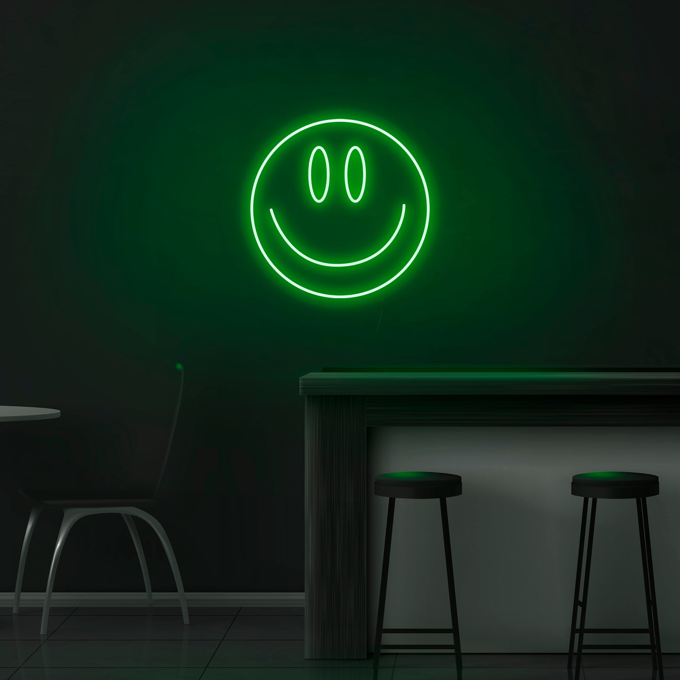 'Smiley' Neon Sign - Nuwave Neon