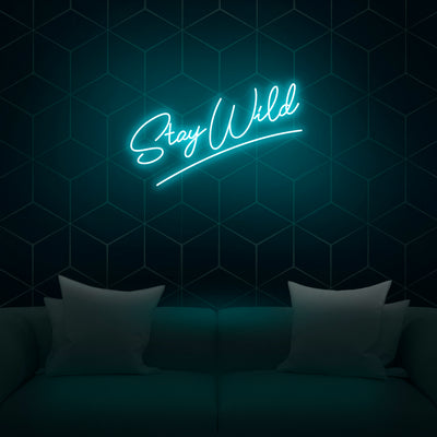 'Stay Wild' V2 Neon Sign - Nuwave Neon