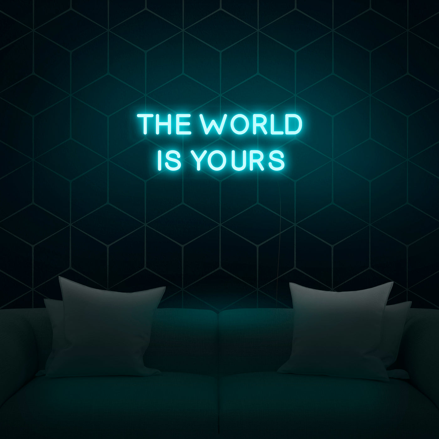 'The World Is Yours' Neon Sign - Nuwave Neon