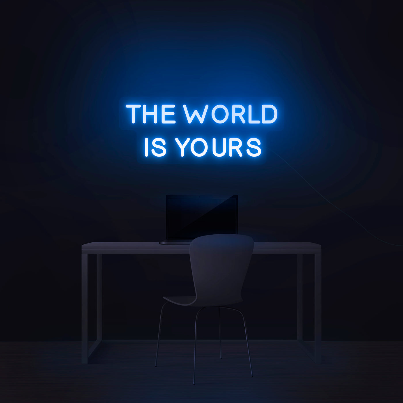 'The World Is Yours' Neon Sign - Nuwave Neon