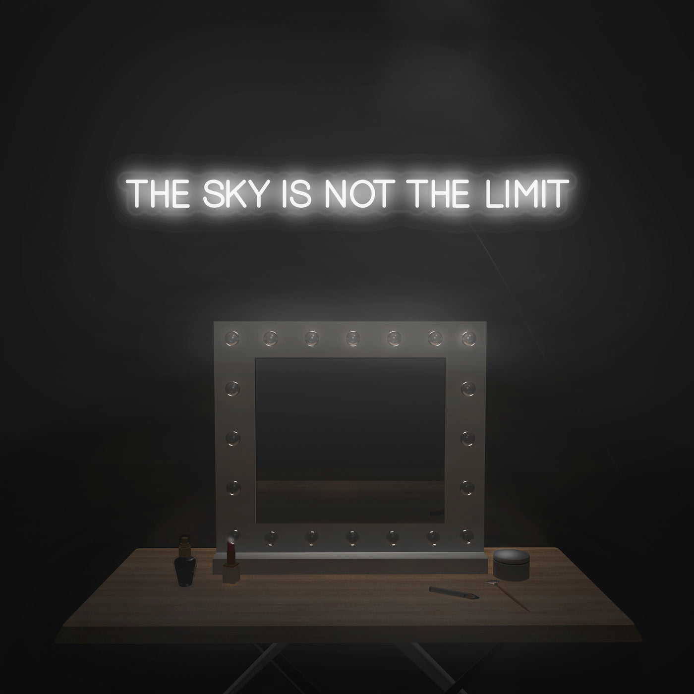 'The Sky Is Not The Limit' Neon Sign - Nuwave Neon