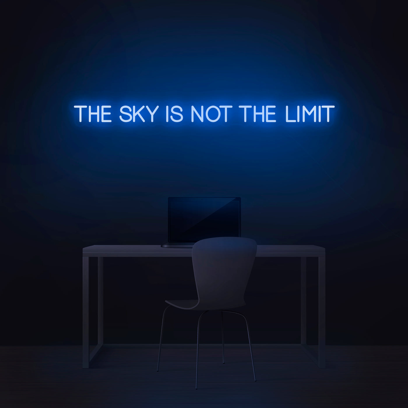 'The Sky Is Not The Limit' Neon Sign - Nuwave Neon