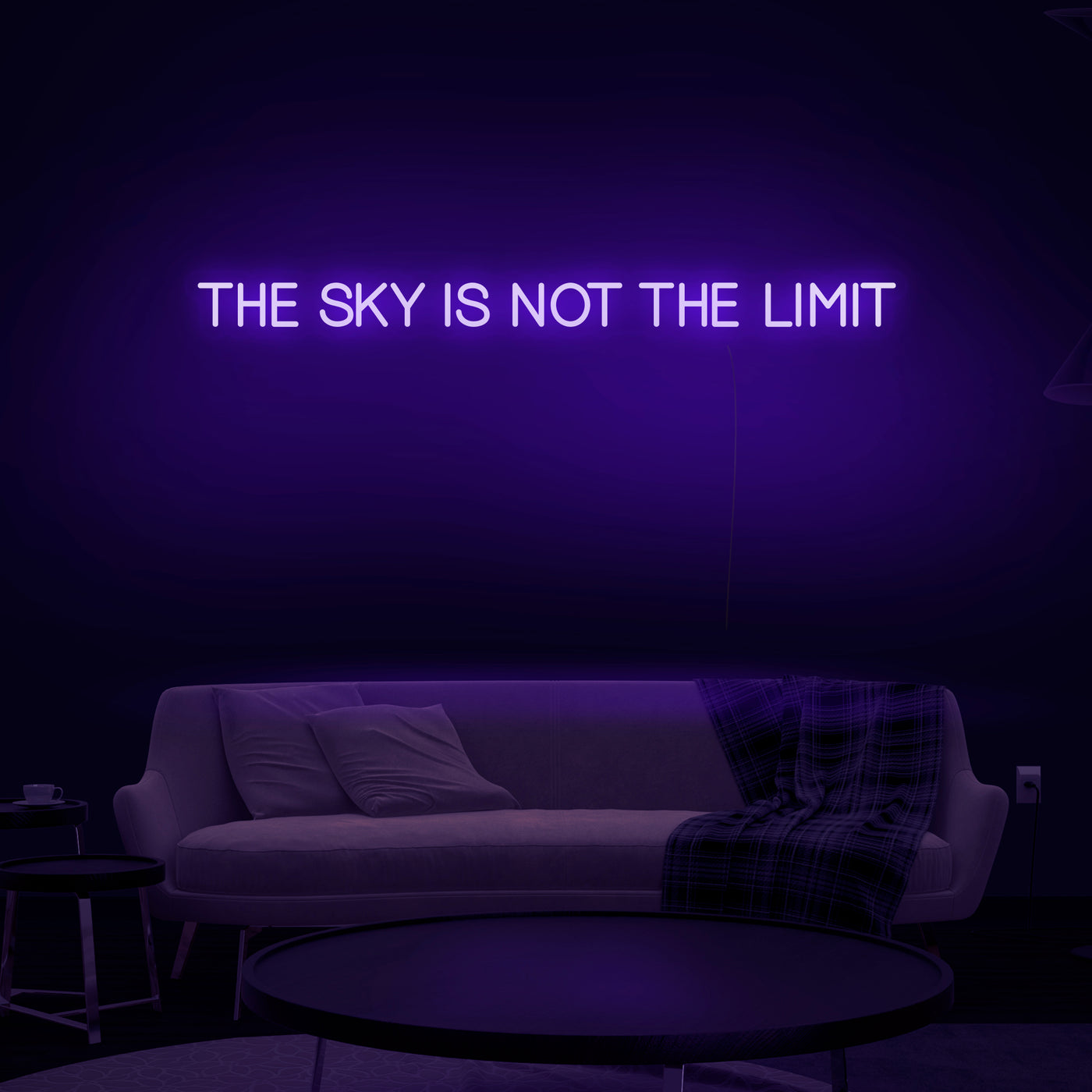 'The Sky Is Not The Limit' Neon Sign - Nuwave Neon