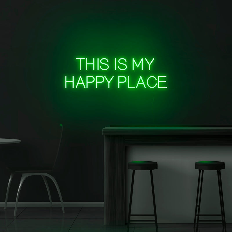 'This Is My Happy Place' Neon Sign - Nuwave Neon
