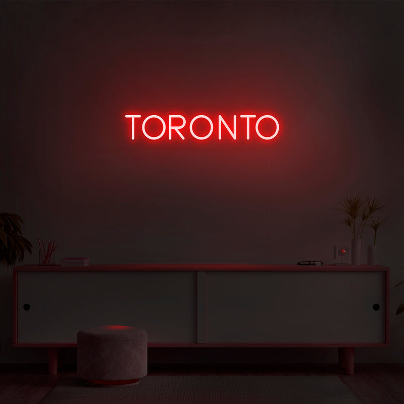 'Toronto' Neon Sign - Nuwave Neon