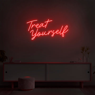 'Treat Yourself' Neon Sign - Nuwave Neon