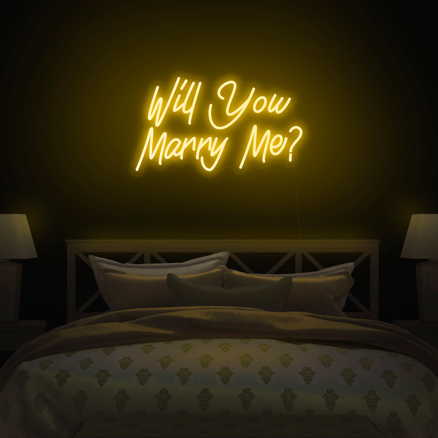 'Will You Marry Me?' Neon Sign - Nuwave Neon