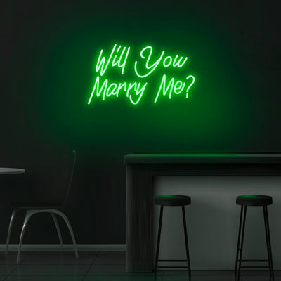 'Will You Marry Me?' Neon Sign - Nuwave Neon