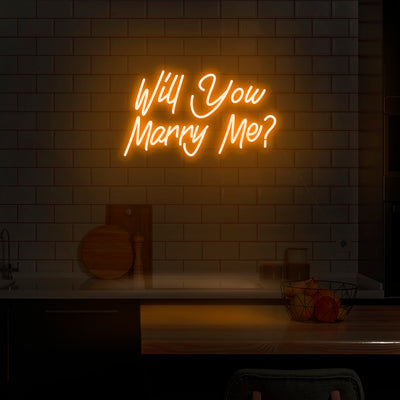 'Will You Marry Me?' Neon Sign - Nuwave Neon