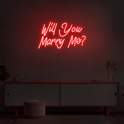 'Will You Marry Me?' Neon Sign - Nuwave Neon