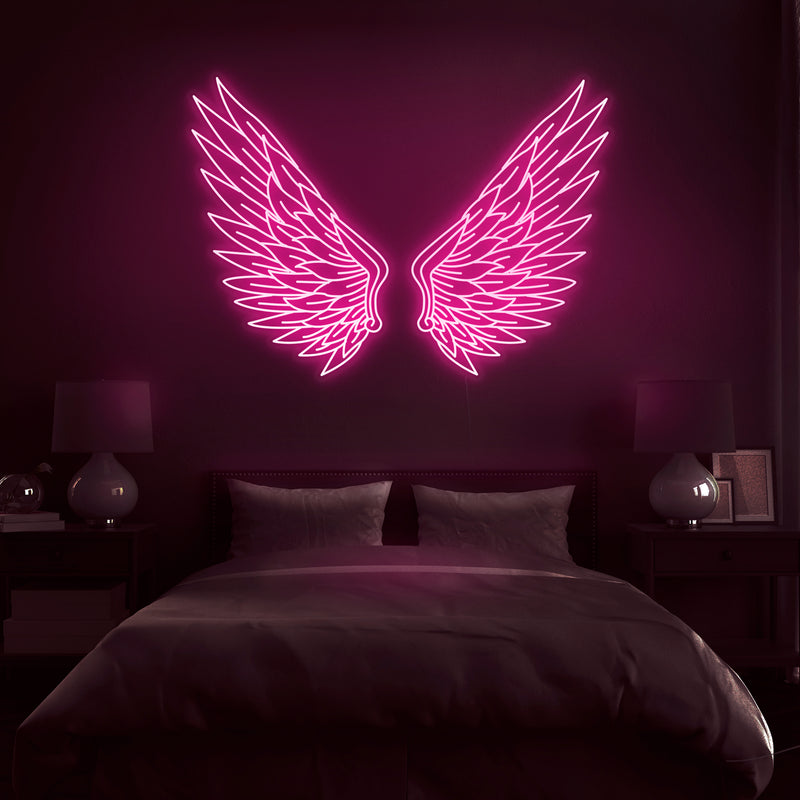 'Angel Wings' Neon Sign - Nuwave Neon