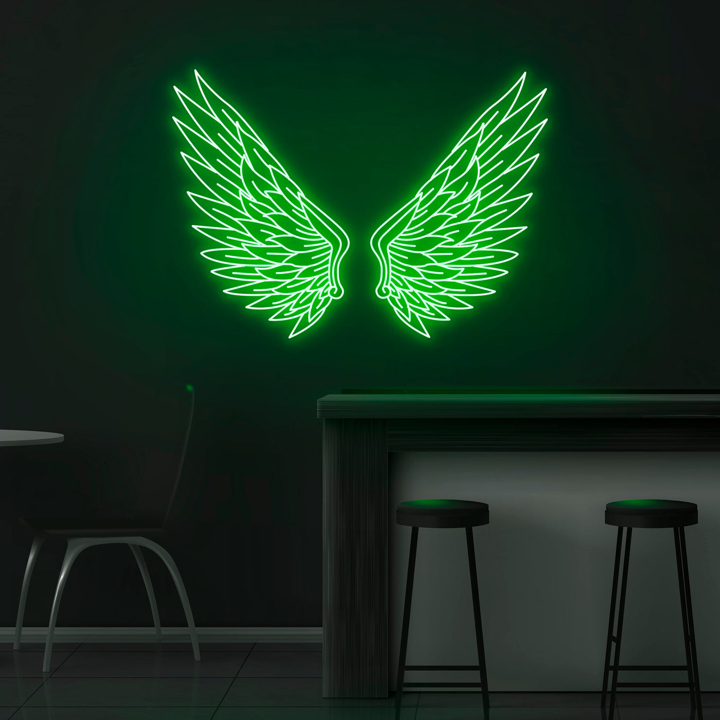 'Angel Wings' Neon Sign - Nuwave Neon