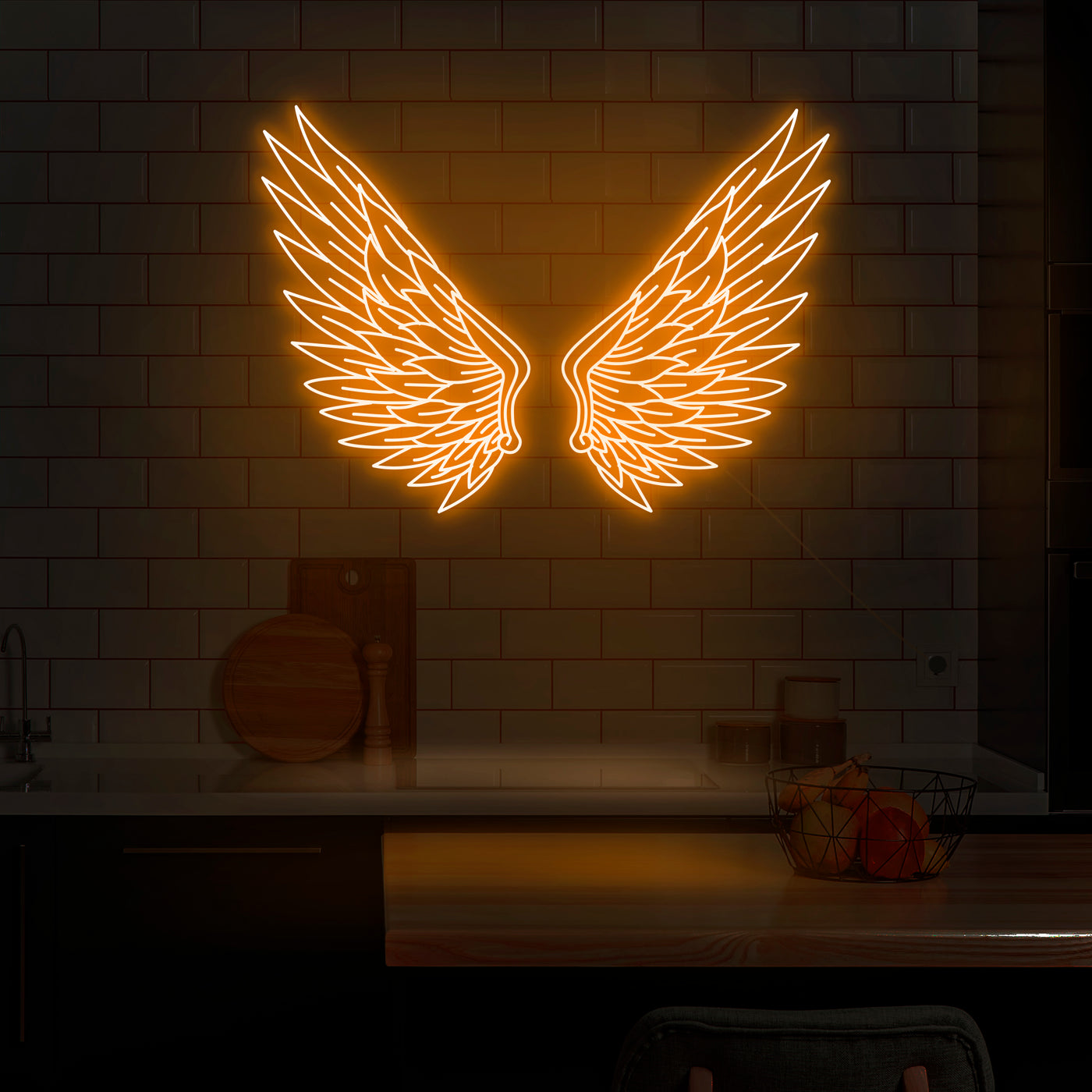 'Angel Wings' Neon Sign - Nuwave Neon