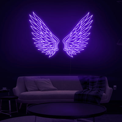 'Angel Wings' Neon Sign - Nuwave Neon