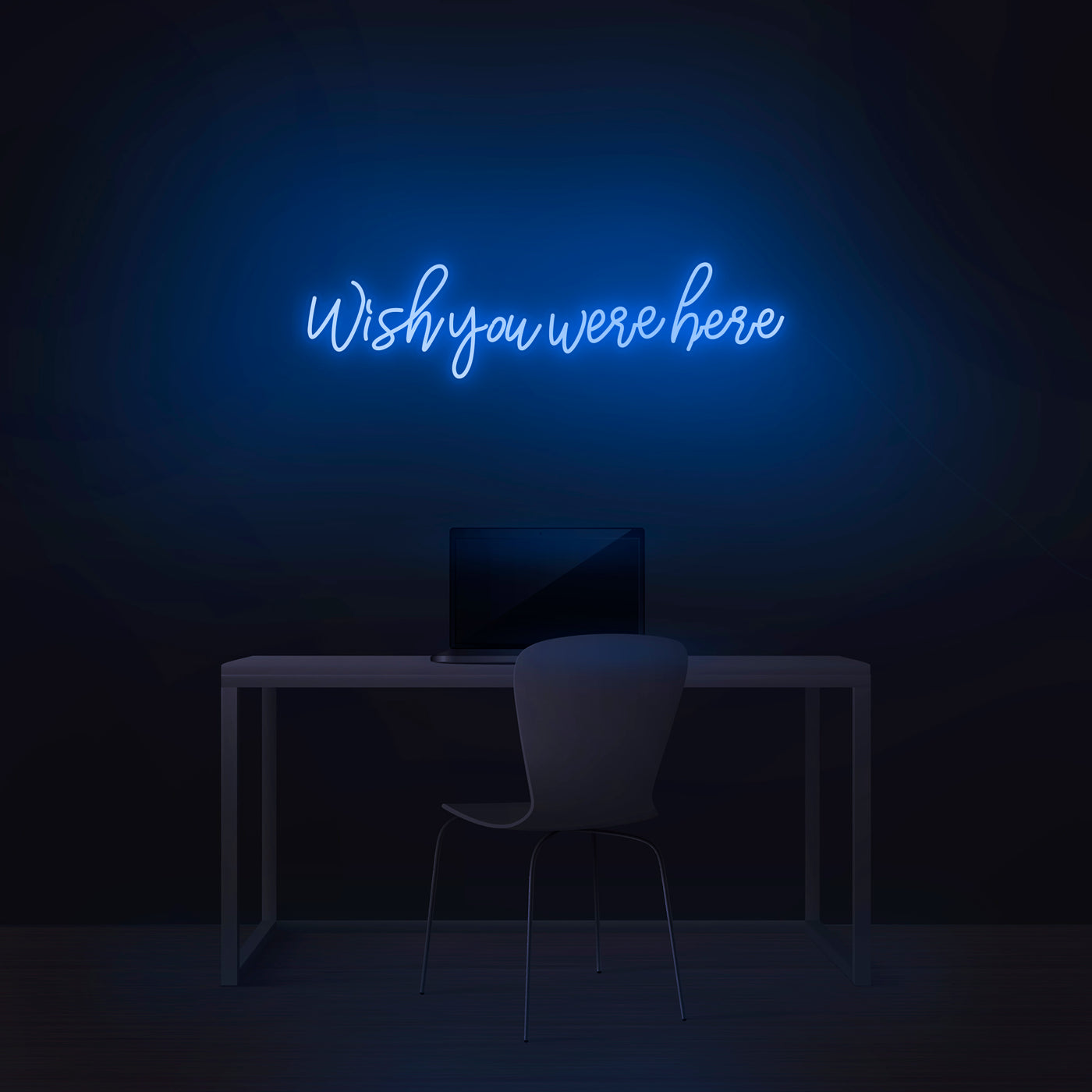 'Wish You Were Here' Neon Sign - Nuwave Neon