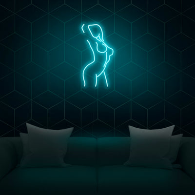 'Female Pose' Neon Sign - Nuwave Neon