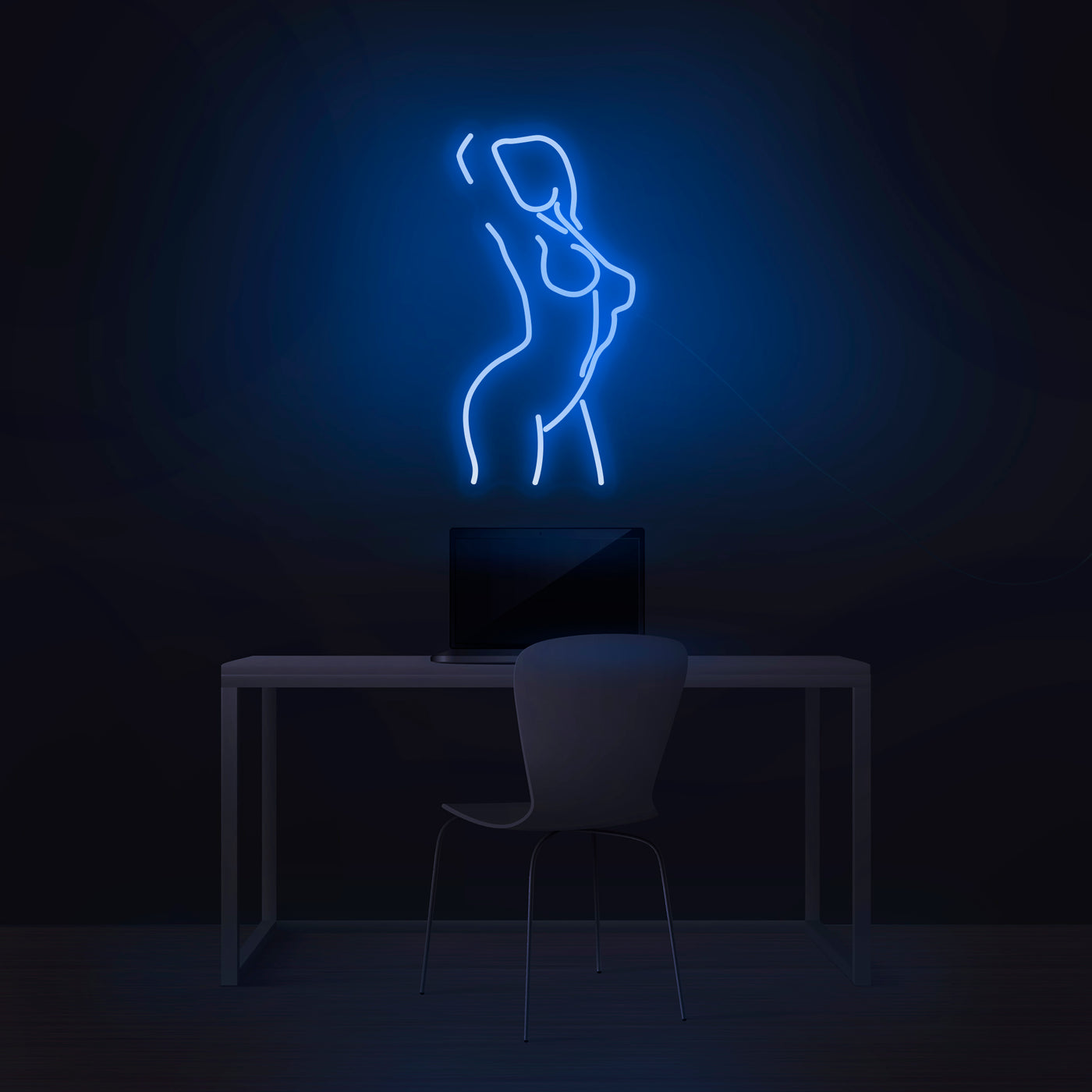 'Female Pose' Neon Sign - Nuwave Neon