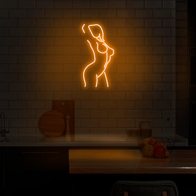 'Female Pose' Neon Sign - Nuwave Neon