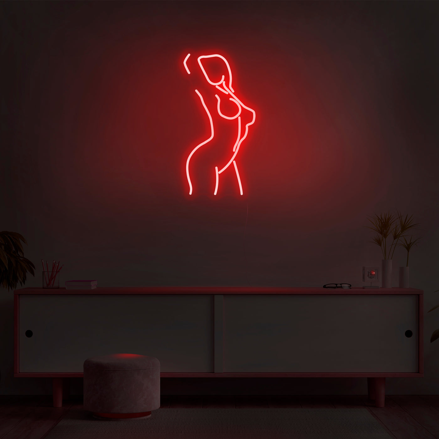 'Female Pose' Neon Sign - Nuwave Neon