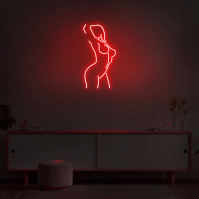 'Female Pose' Neon Sign - Nuwave Neon