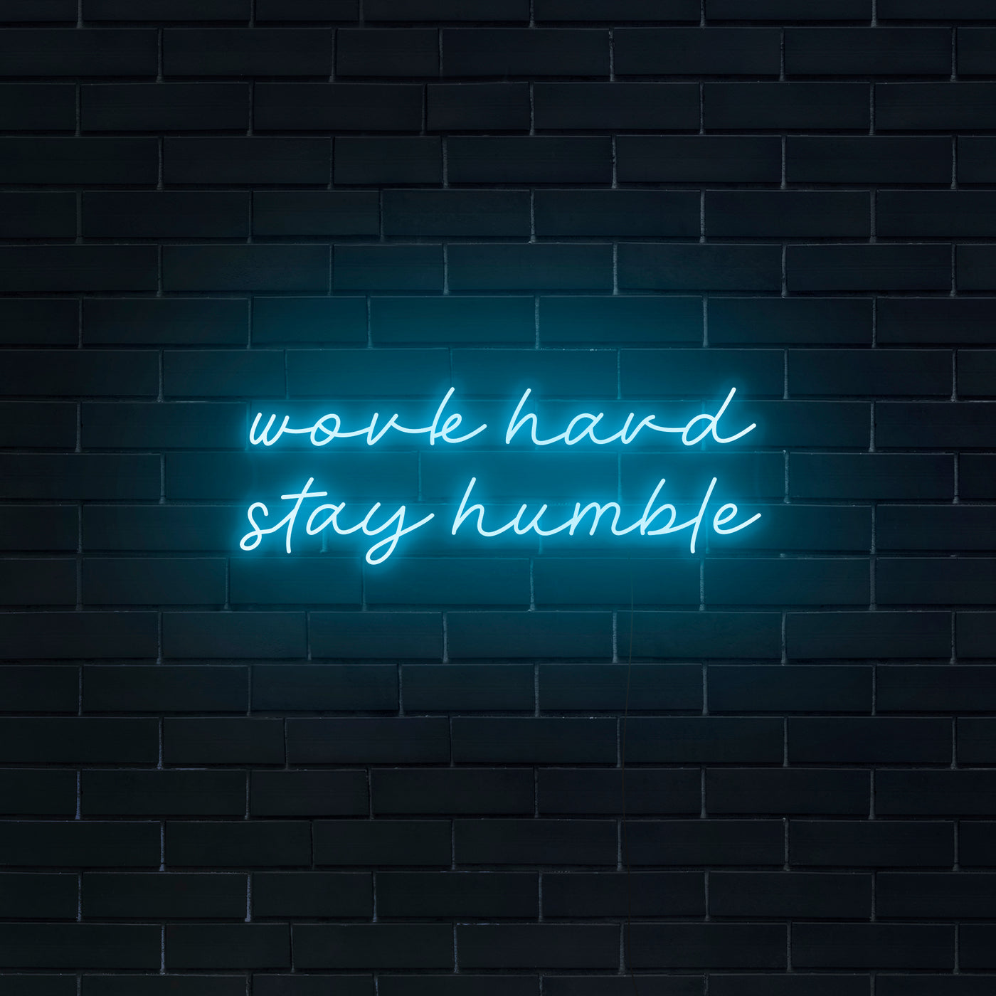 'Work Hard Stay Humble' Neon Sign - Nuwave Neon