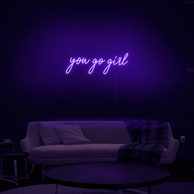 'You Go Girl' Neon Sign - Nuwave Neon