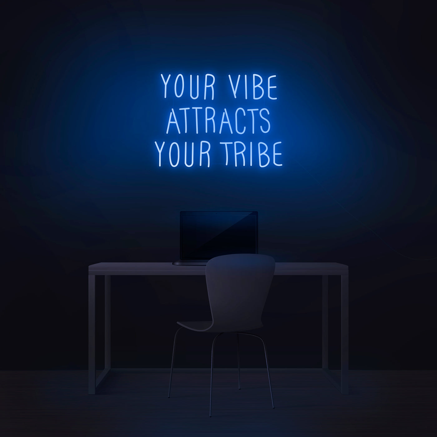 'Your Vibe Attracts Your Tribe' Neon Sign - Nuwave Neon